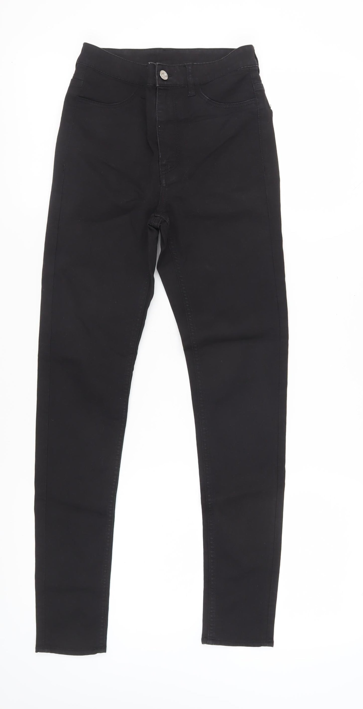 Womens UK Size 8 H&M Slim Fit Skinny Black Jeans