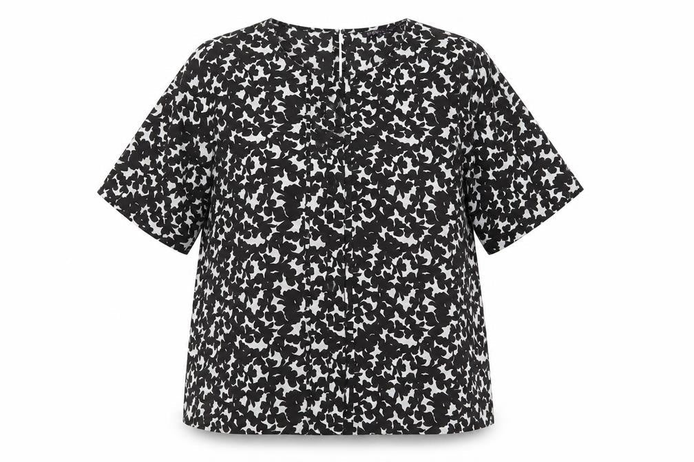 Womens UK Size 14 Marks and Spencer Multicoloured Basic Blouse