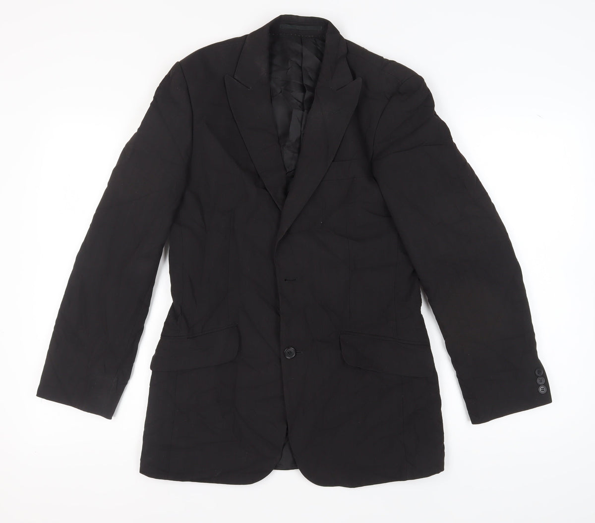 Mens UK Size 36 Topman  Black Suit Jacket