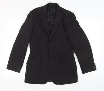 Mens UK Size 36 Topman  Black Suit Jacket