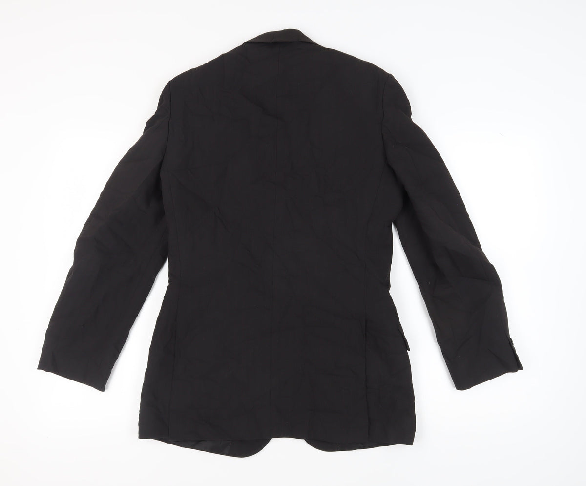 Mens UK Size 36 Topman  Black Suit Jacket