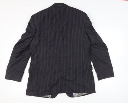 Mens UK Size 42 The Label Regular Black Suit Jacket