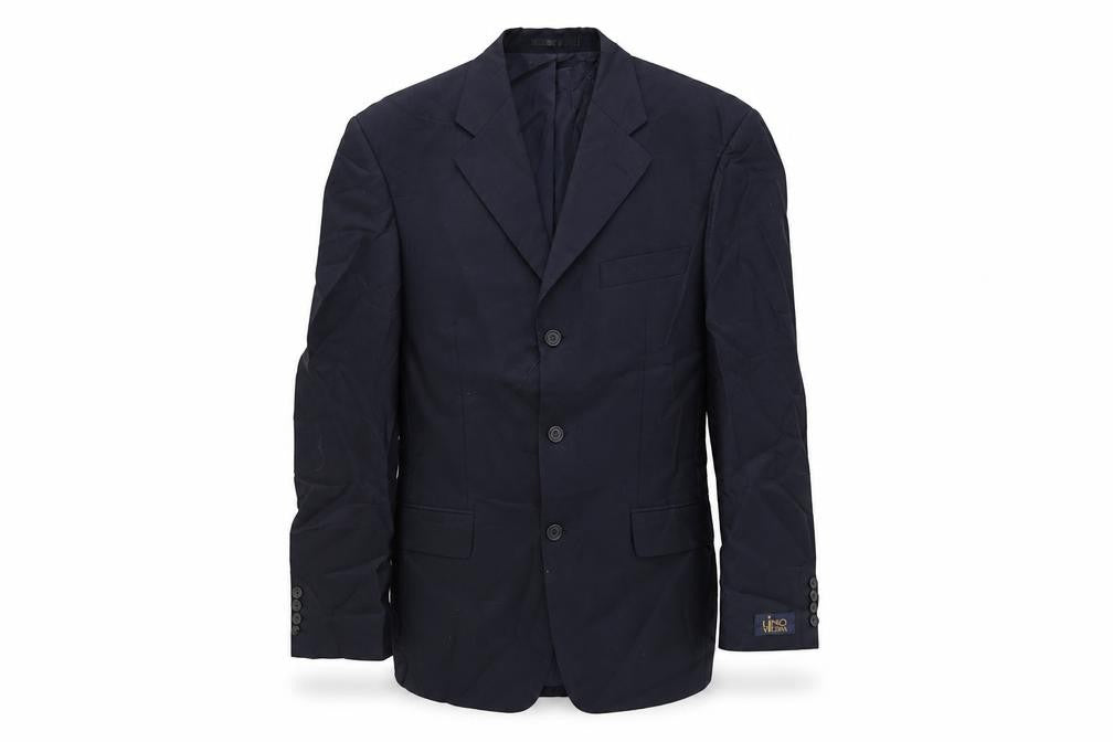 Mens UK Size 37 Lino Vierra  Blue Suit Jacket