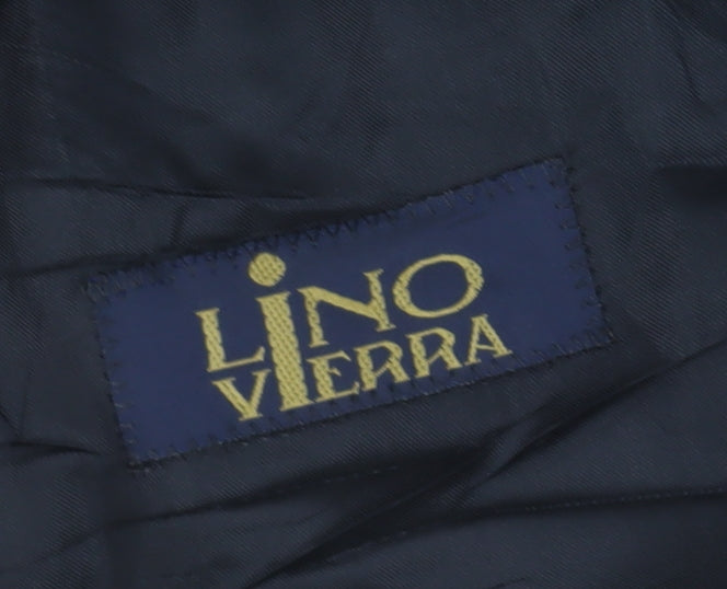 Mens UK Size 37 Lino Vierra  Blue Suit Jacket