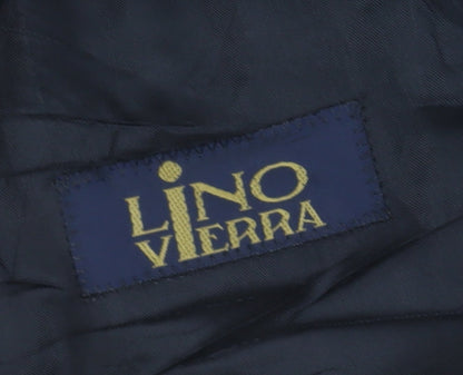 Mens UK Size 37 Lino Vierra  Blue Suit Jacket
