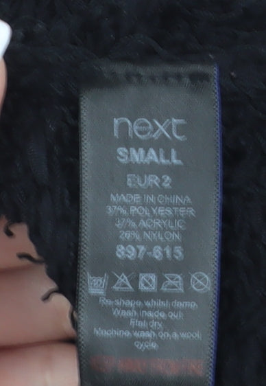 Womens UK Size S NEXT Black Pullover Jumper
