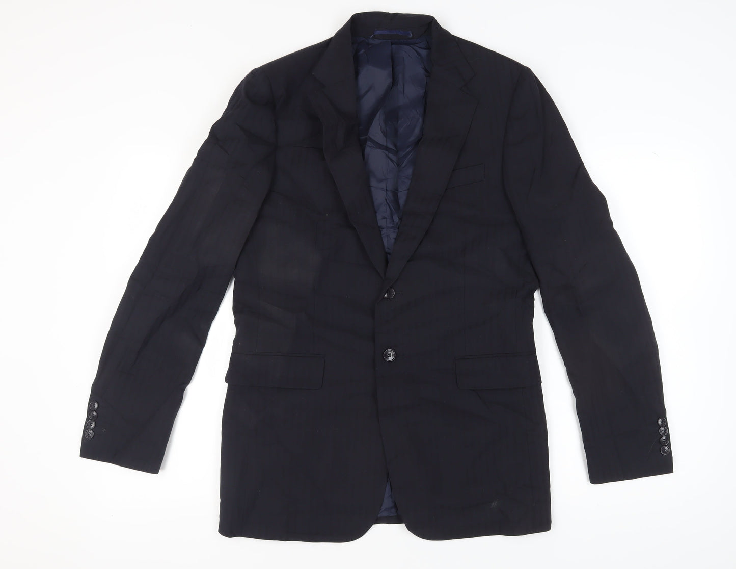 Mens UK Size 38 Jaeger Regular Blue Suit Jacket