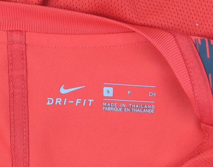 Nike Men's Red Athletic Running T-Shirt Size S