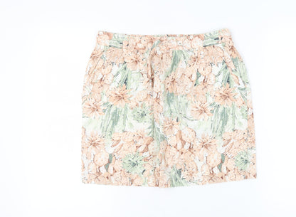 Esmara Women's Floral Skirt - Size 16, Cotton, Casual Wear