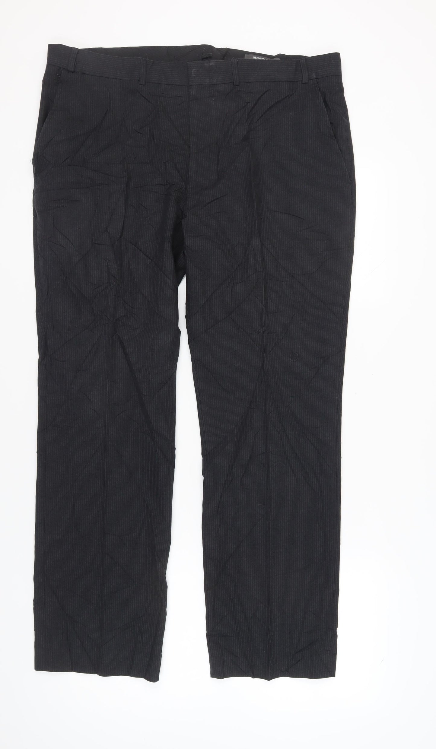 Kenneth Cole Reaction Black Dress Pants for Men - Size L