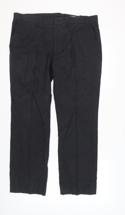 Kenneth Cole Reaction Black Dress Pants for Men - Size L