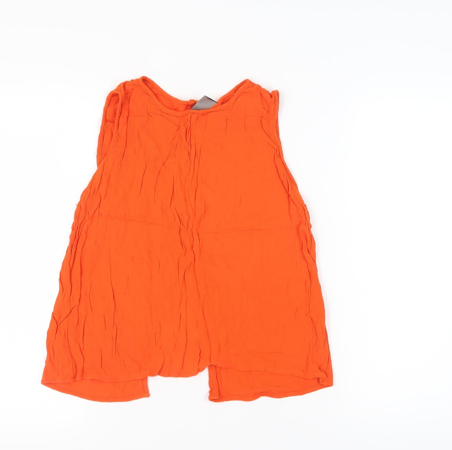 Womens UK Size L VERO MODA Orange  Blouse