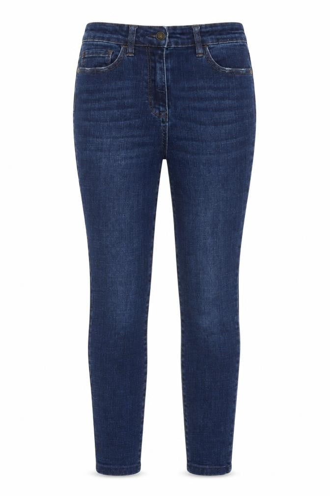Womens UK Size 10 NEXT Regular Fit Skinny Blue Jeans