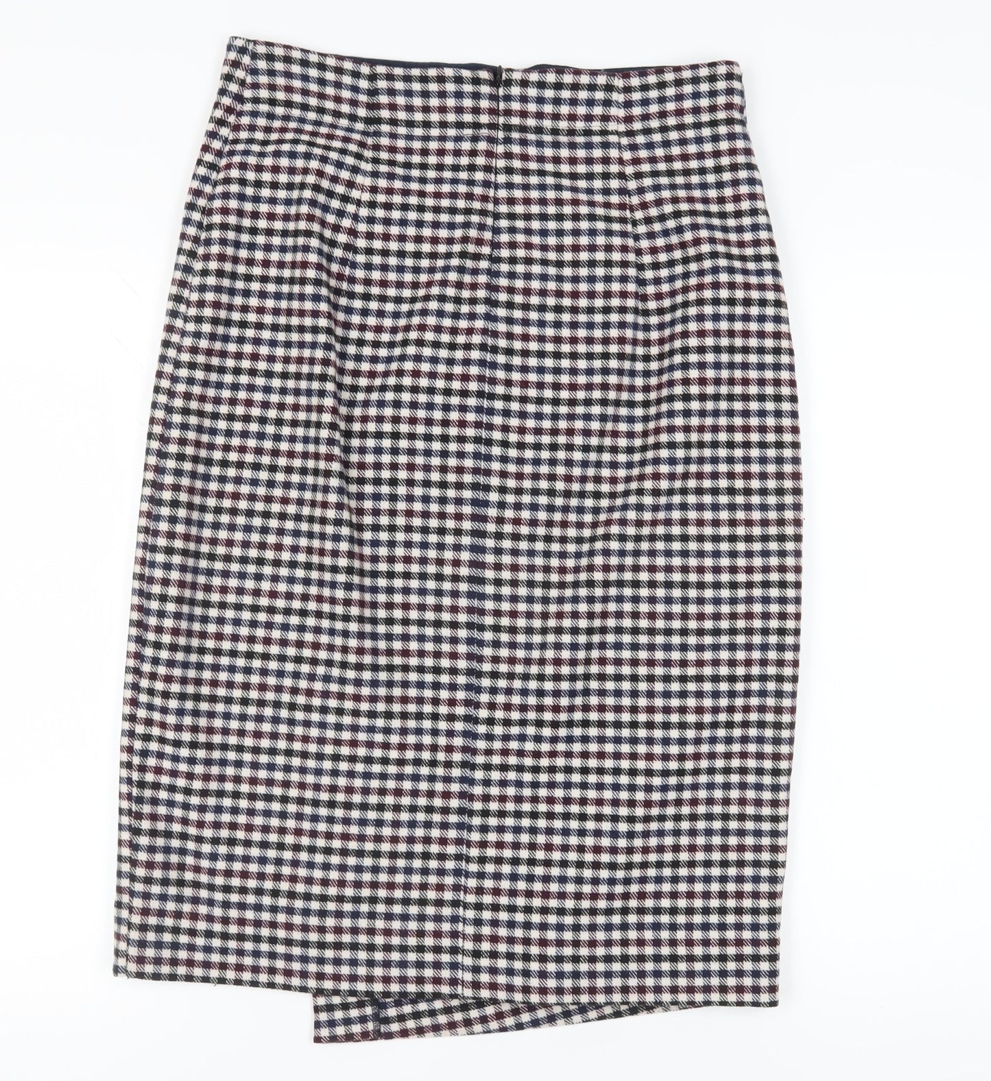 Marks and Spencer Women's Check Pencil Skirt Size 12