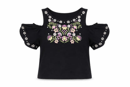 Womens UK Size 8 New Look Black  Blouse