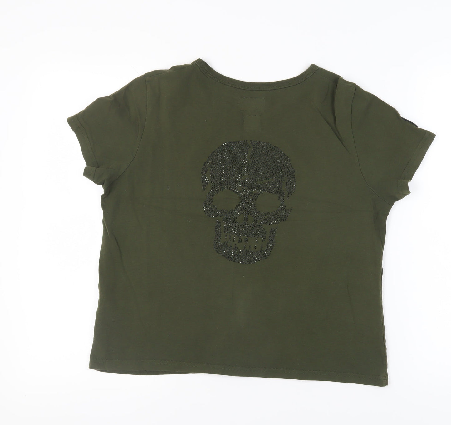 Womens UK Size 12 Superdry Green  T-Shirt