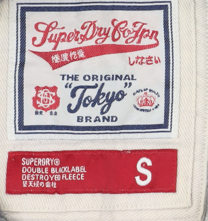 Superdry Womens Grey Pullover Hoodie S