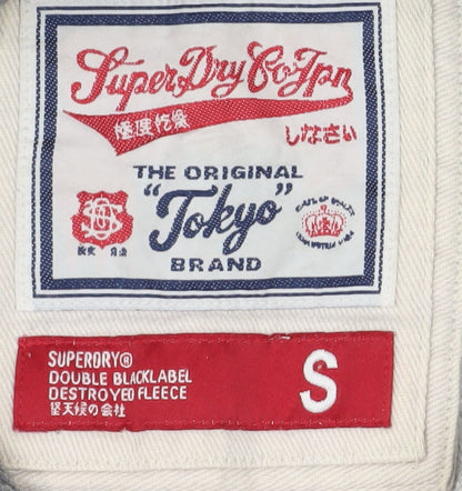 Superdry Womens Grey Pullover Hoodie S