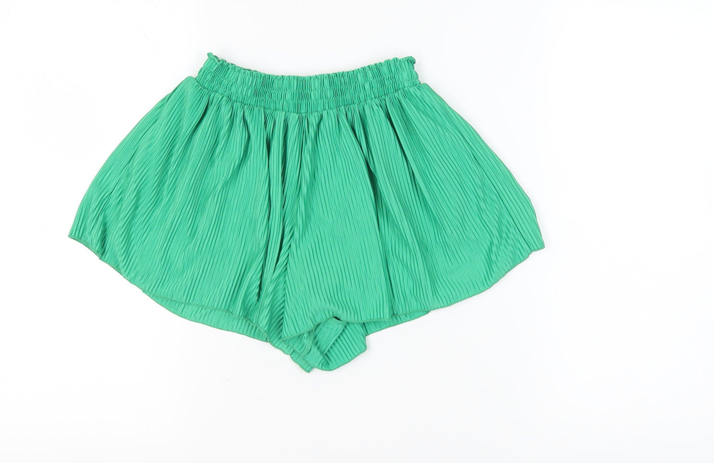 Bershka Women's Green XS Culotte Shorts