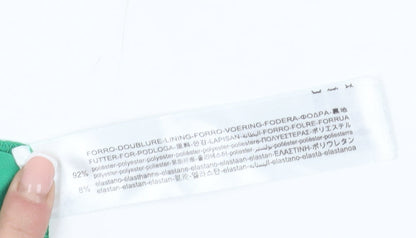 Bershka Women's Green XS Culotte Shorts