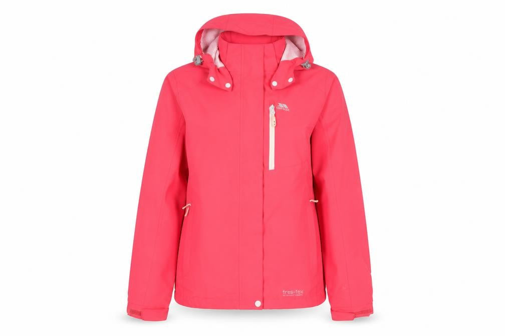 Womens UK Size L Trespass Pink Parka Coat
