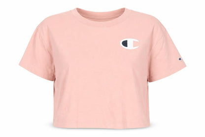 Womens UK Size M Champion Pink Basic T-Shirt