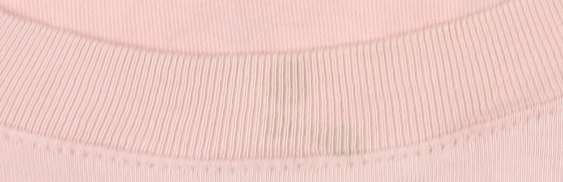 Womens UK Size M Champion Pink Basic T-Shirt