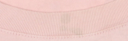 Womens UK Size M Champion Pink Basic T-Shirt