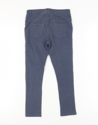 H&M Girls Blue Jegging Leggings, 8-9 Years, Casual Style