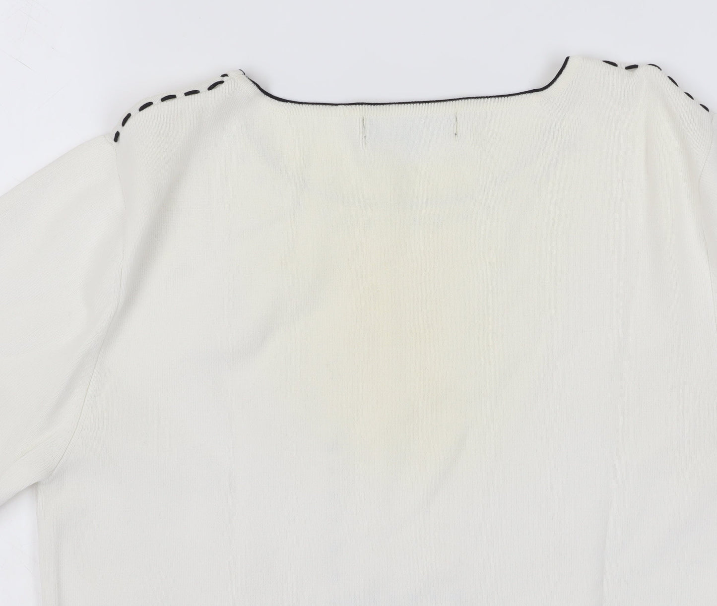 Womens UK Size 2XS SKY designs Ivory Pullover Jumper