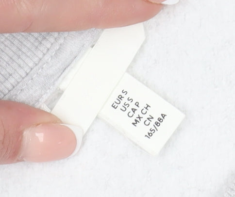 H&M Women's Grey Pullover Sweatshirt Size 12