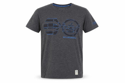 Mens UK Size S Crosshatch Grey  T-Shirt