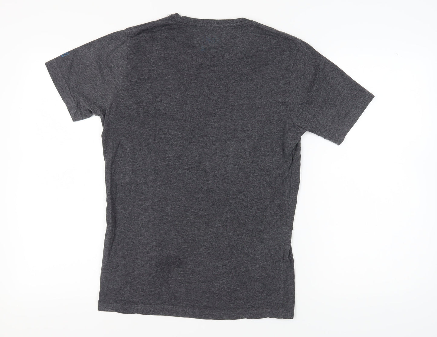Mens UK Size S Crosshatch Grey  T-Shirt