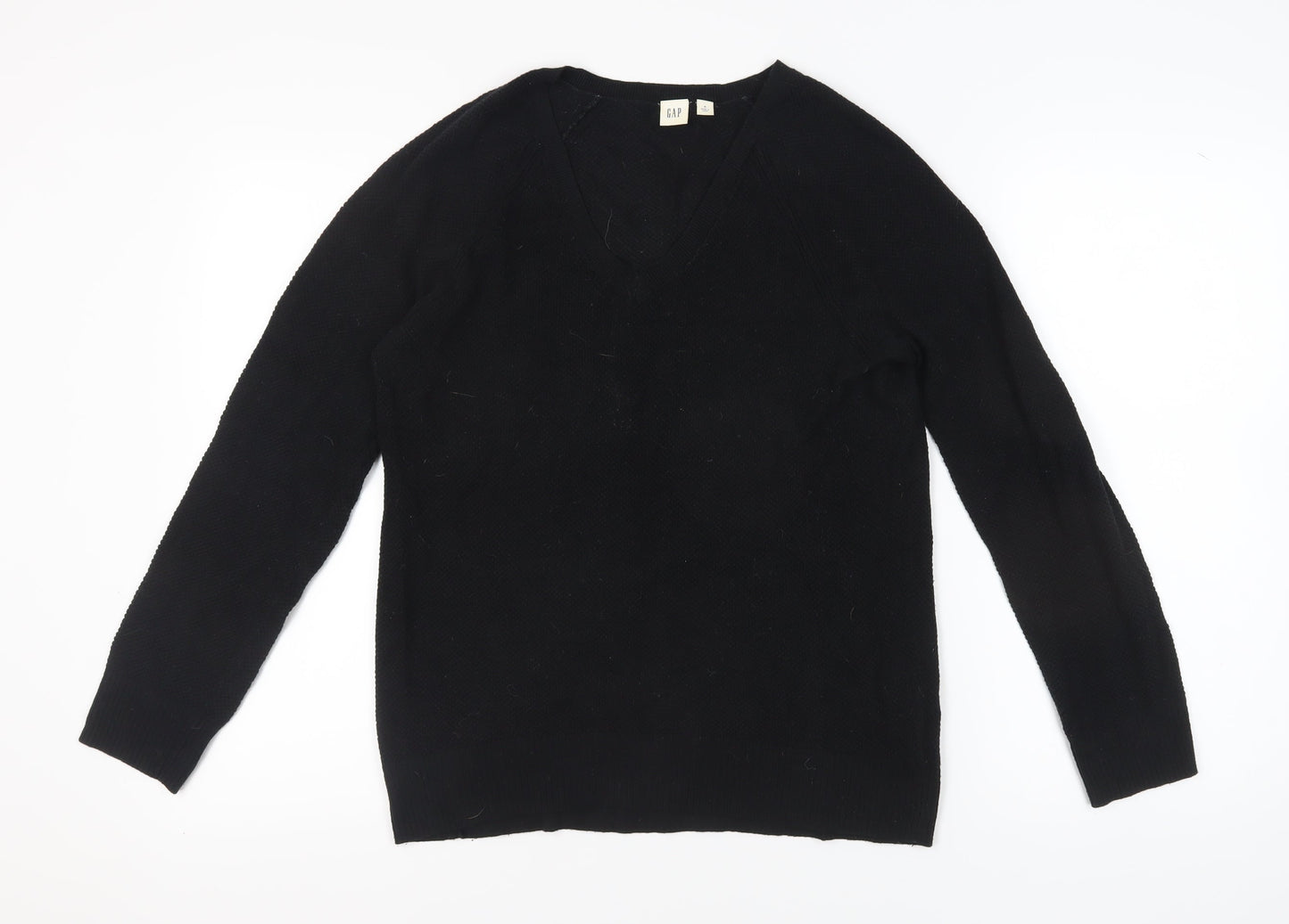 Gap Men's Black M V-Neck Pullover Jumper Casual