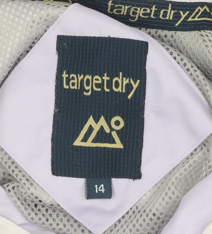 Womens UK Size 14 Target Dry Purple Anorak Coat