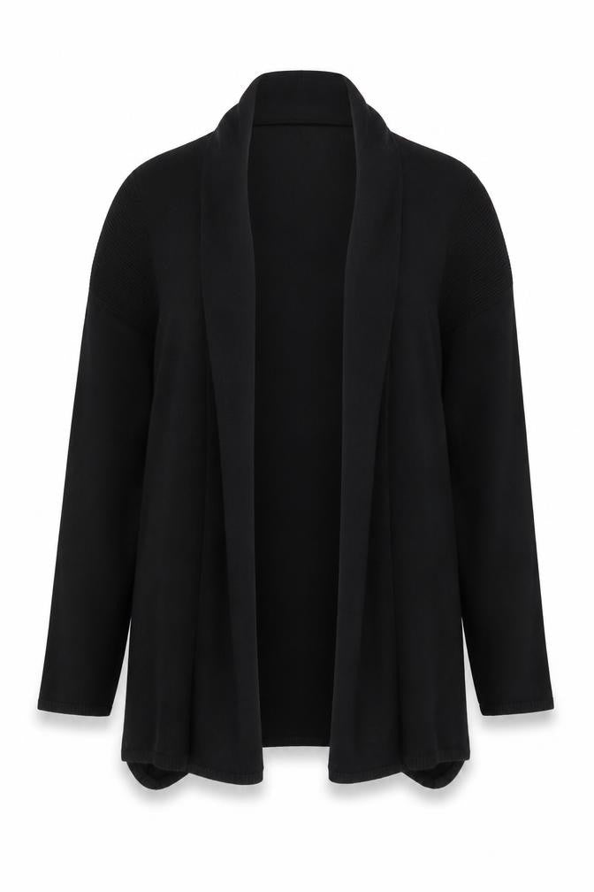 Womens UK Size L River Island Black Cardigan Jumper