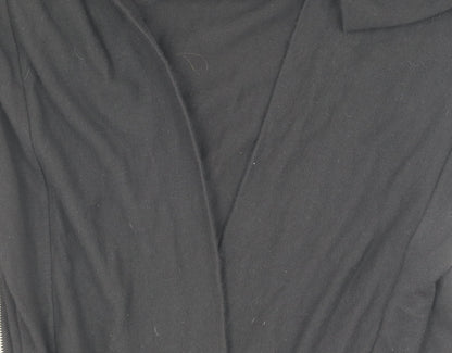 Womens UK Size L River Island Black Cardigan Jumper