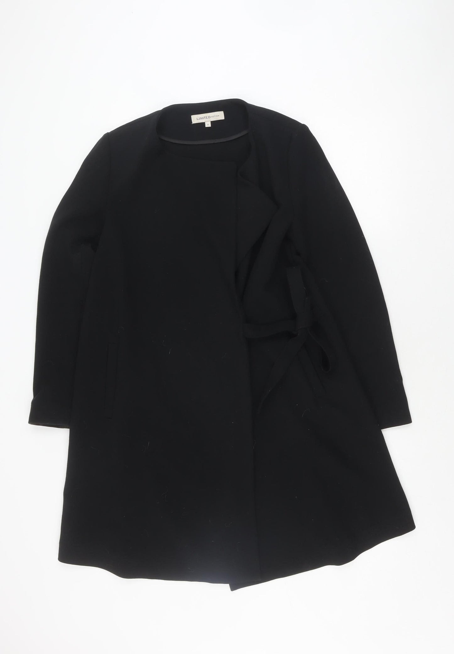 Marks and Spencer Women's Black Limited Edition Jacket - Size 8