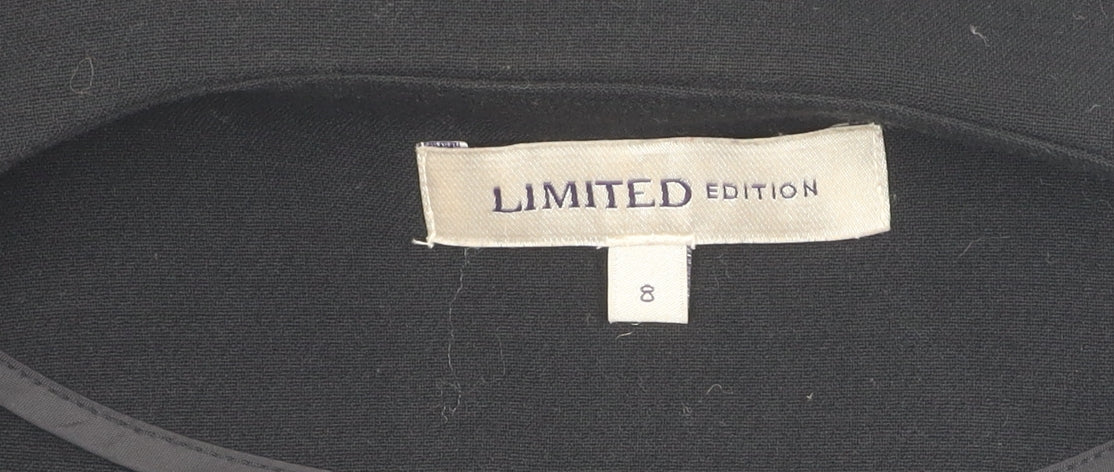 Marks and Spencer Women's Black Limited Edition Jacket - Size 8