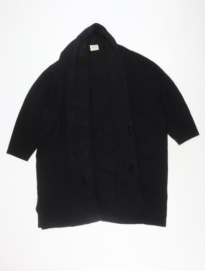 CHOISE by Reneéeur Women's Black XL Cardigan