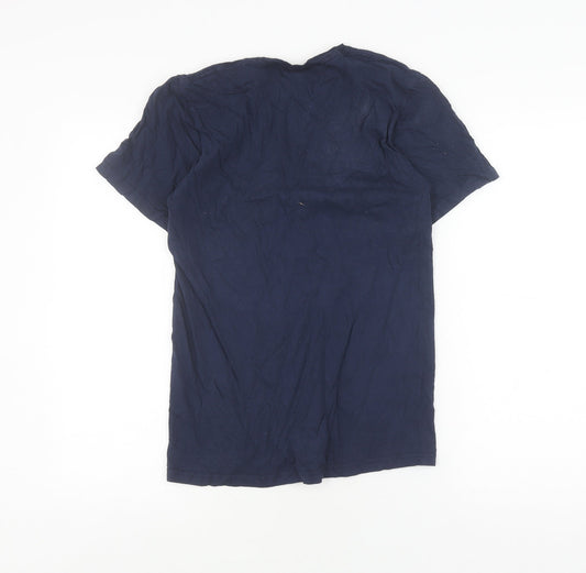 Stranger Things Men's Blue S T-Shirt with Graphic Print