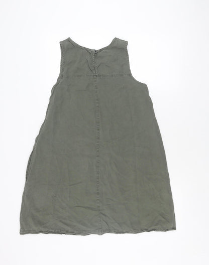 Apricot Women's Green Sleeveless Dress Size 12