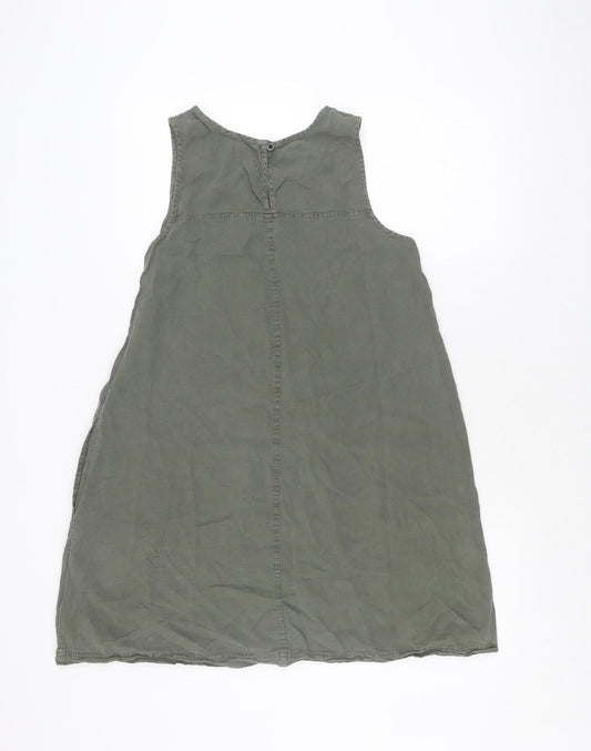 Apricot Women's Green Sleeveless Dress Size 12
