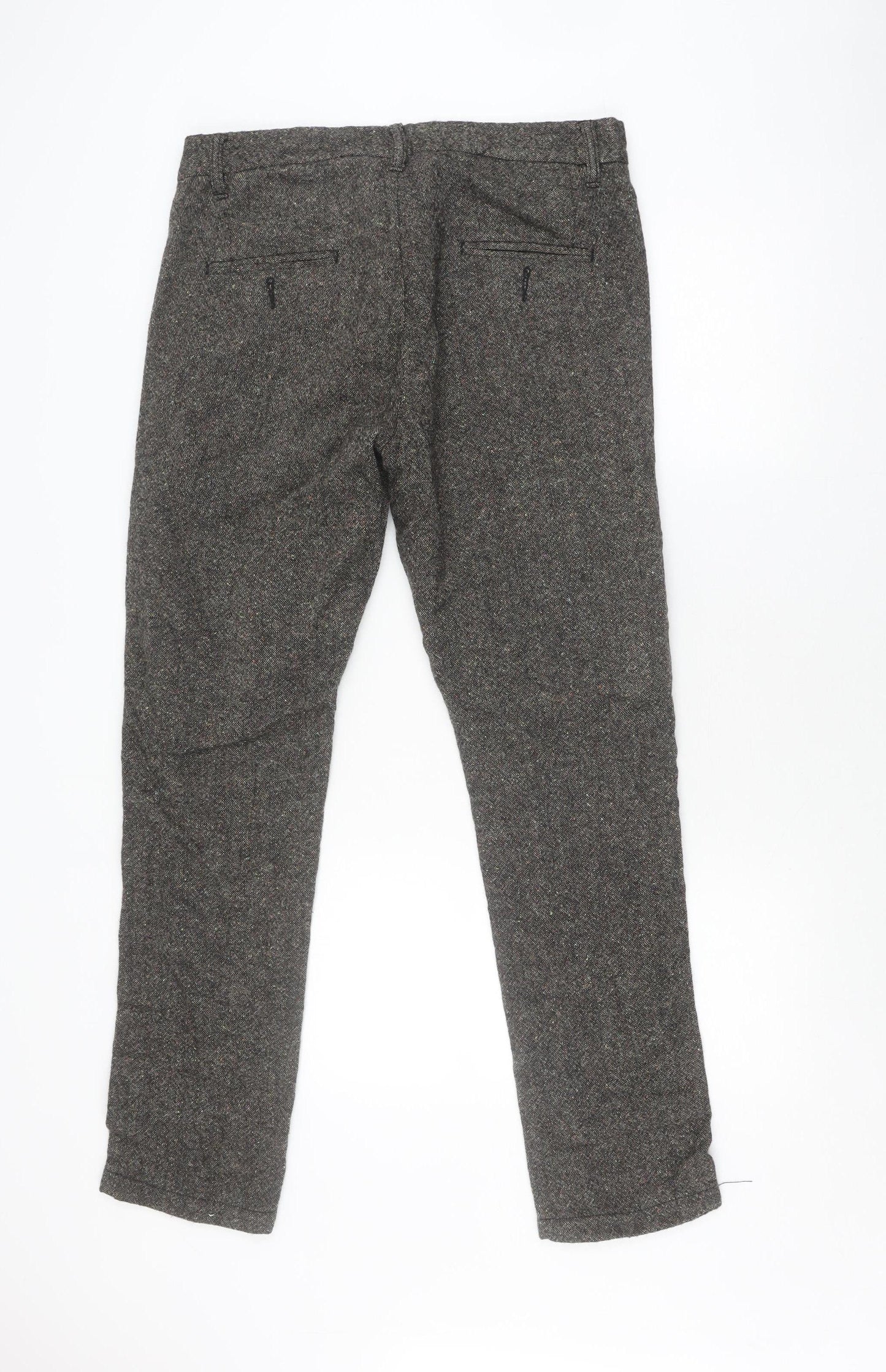 River Island Men's Wool Trousers 34 Waist