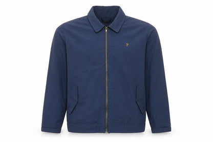Mens UK Size L Farah Blue Basic Jacket