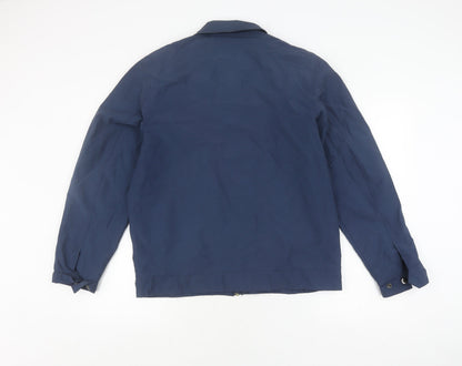 Mens UK Size L Farah Blue Basic Jacket