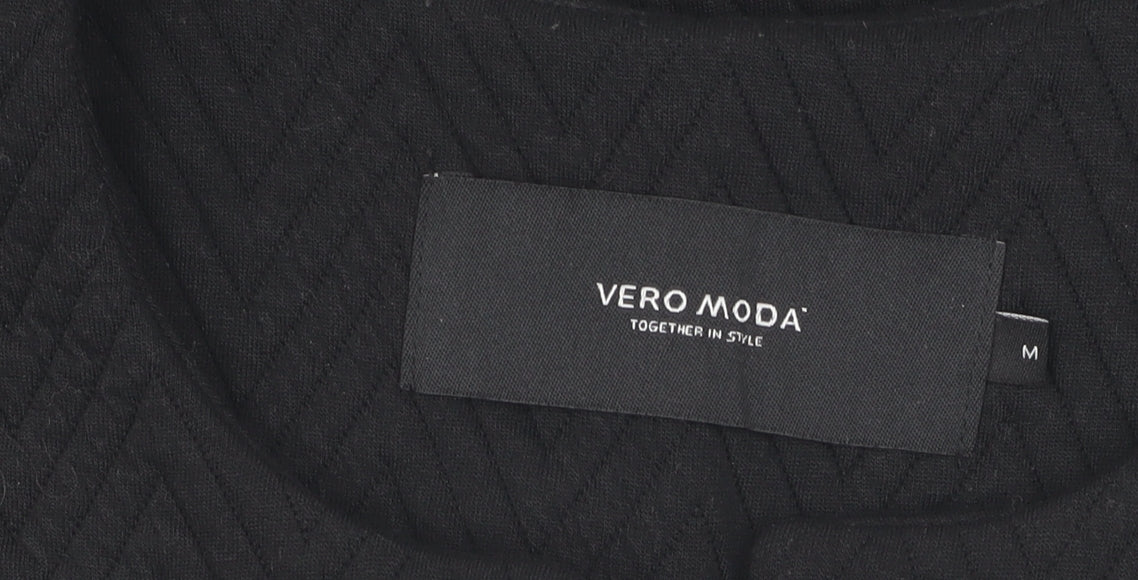 Womens UK Size M VERO MODA Regular Black Suit Jacket