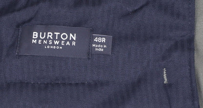 Mens UK Size 48 Burton Menswear  Chino Green Trousers