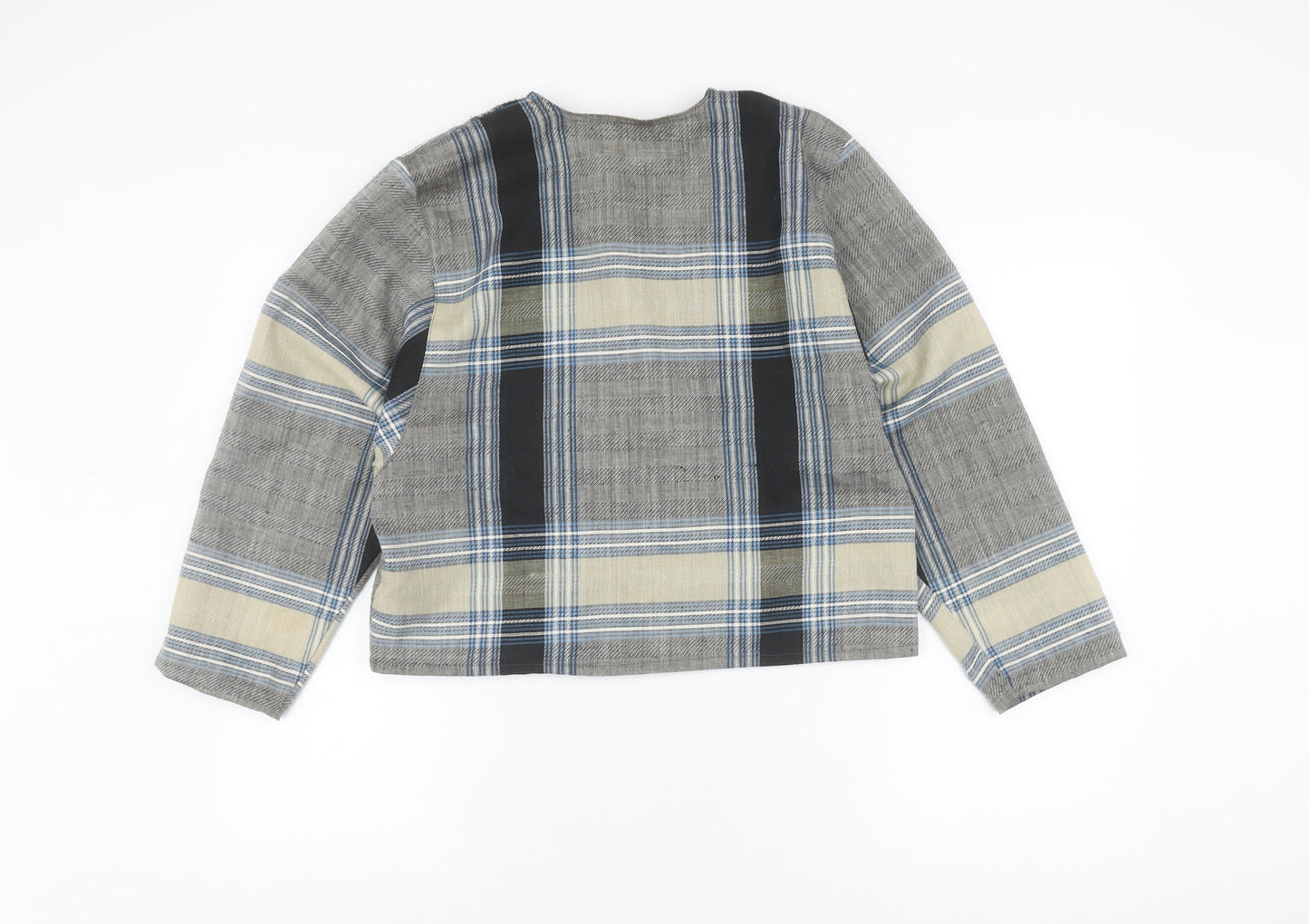 Kestilä Women's Multicoloured Plaid Jacket Size 8