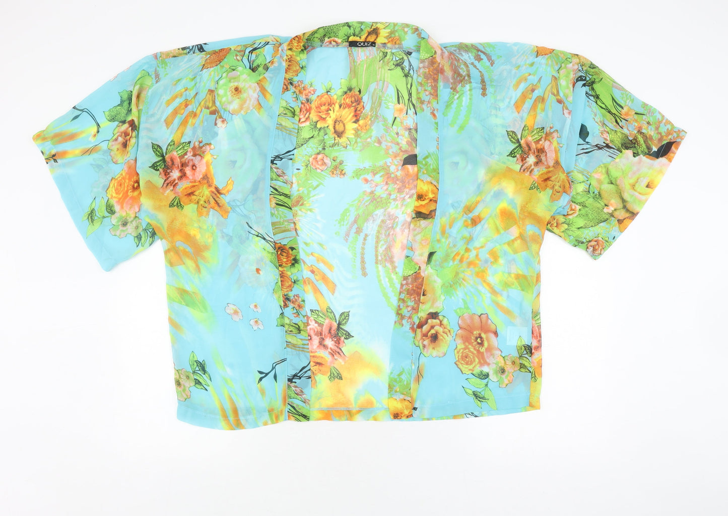 Quiz Women's Floral Top Multicoloured Size M